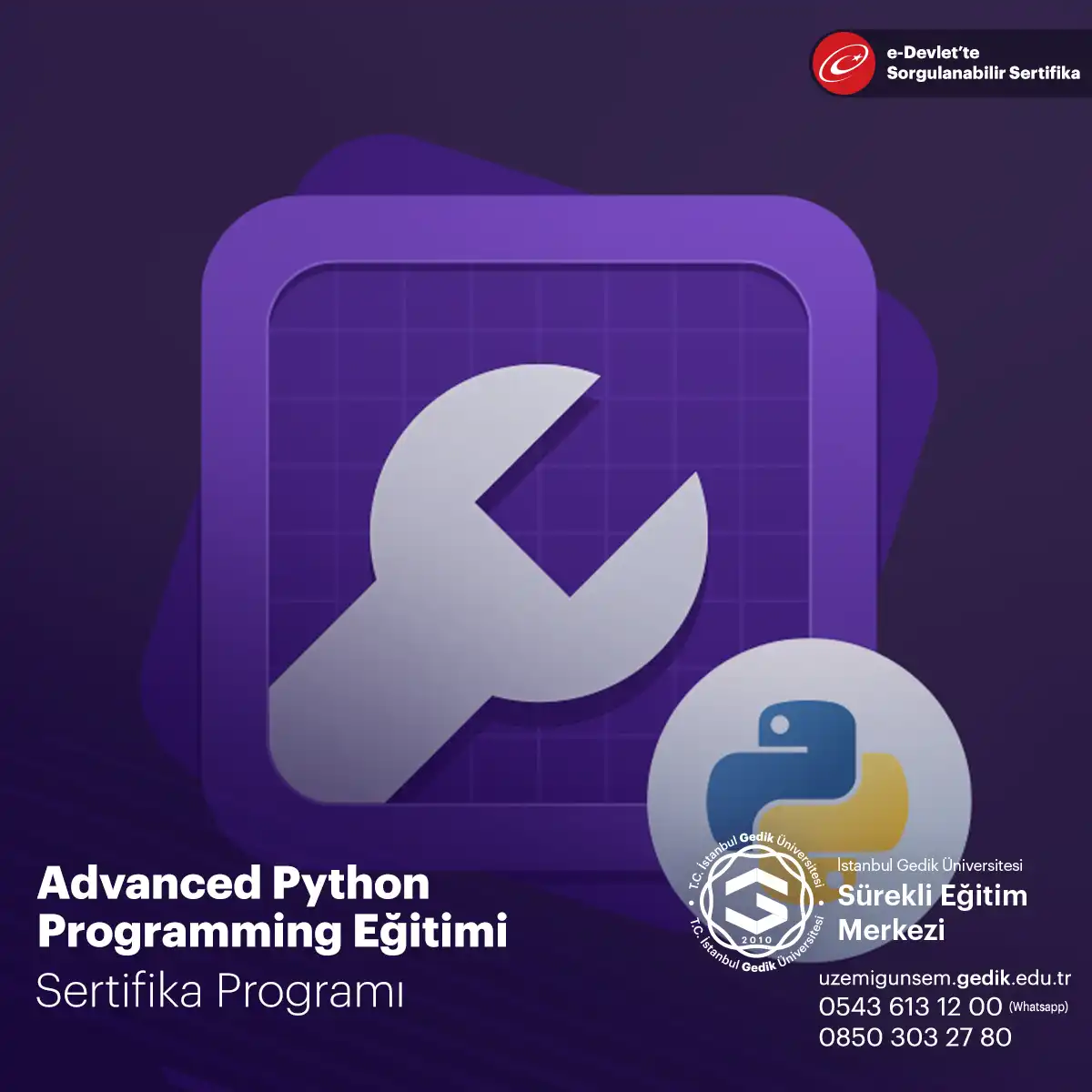 Advanced Python Programming Eğitimi Sertifika Programı